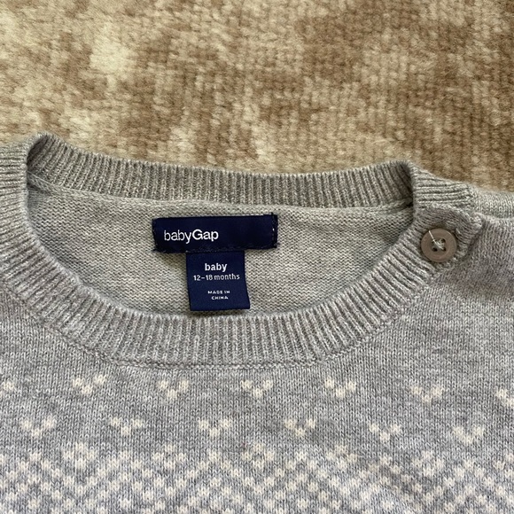 Gap infant fairisle sweater - Picture 3 of 4